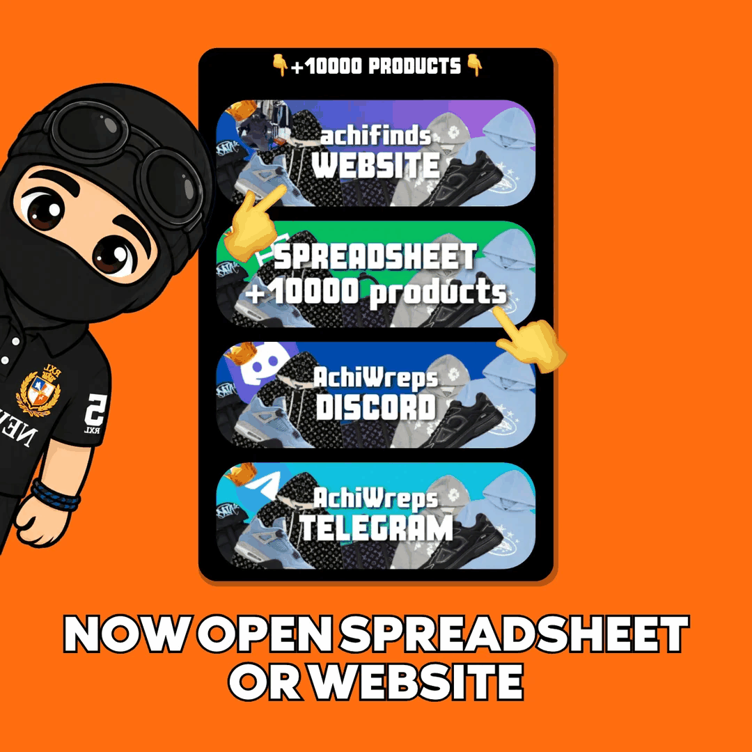 Link hub with website, spreadsheet, Discord and Telegram buttons